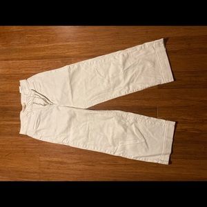 LEVIS WHITE WIDE LEG JEANS WHITE SIZE 27